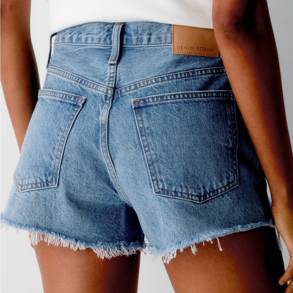 Denim Forum Pants - Aritzia - Denim Forum Denim Shorts